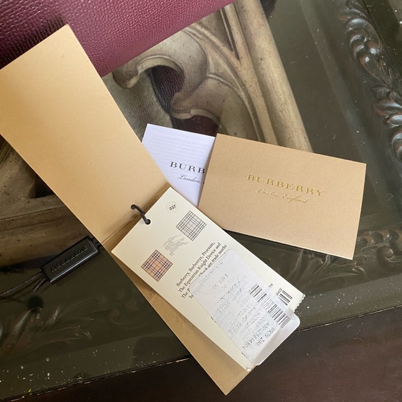 New Burberry Banner Bag Vintage Check - Picture 5 of 6